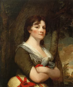 Elizabeth Parke Custis Law by Gilbert Stuart - Oil Painting Reproduction