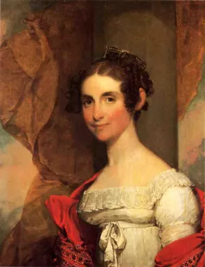 Elizabeth Porter Wheeler by Gilbert Stuart - Oil Painting Reproduction