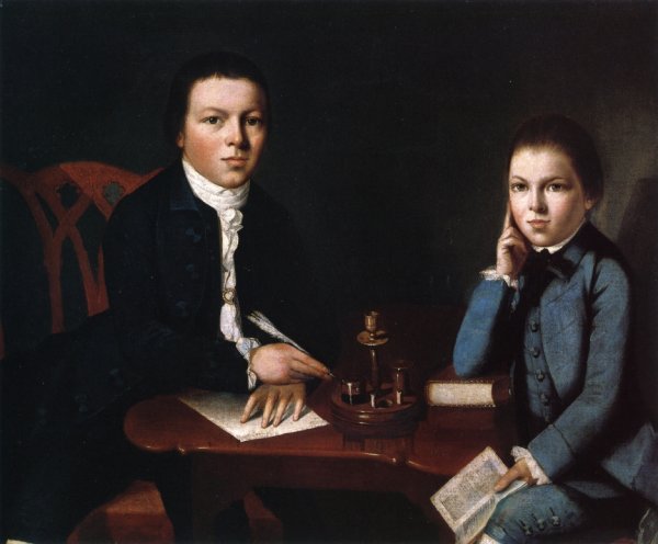 Main Product Photo of Francis Malbone and His Brother Saunders Painting by Gilbert Stuart