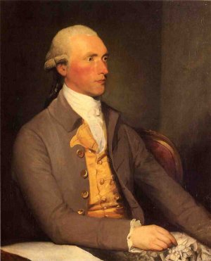 Georg Sugmund Facius Oil painting by Gilbert Stuart