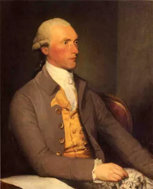 Georg Sugmund Facius Oil painting by Gilbert Stuart