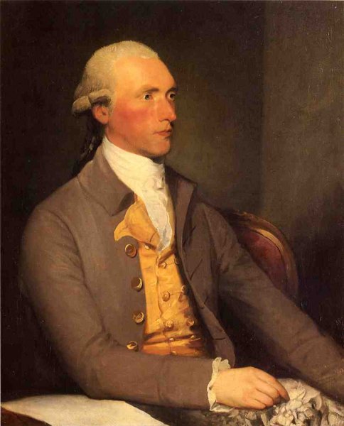 Georg Sugmund Facius by Gilbert Stuart - Hand-Painted Oil Painting Reproduction