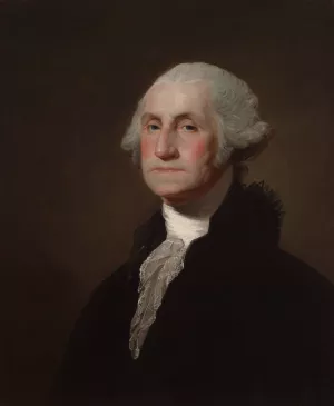 George Washington by Gilbert Stuart Oil Painting