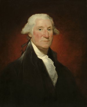 George Washington by Gilbert Stuart Oil Painting