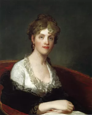 Helena Lawrence Holmes Penington by Gilbert Stuart - Oil Painting Reproduction