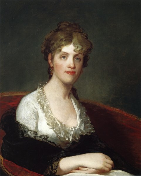 Helena Lawrence Holmes Penington by Gilbert Stuart - Hand-Painted Oil Painting Reproduction