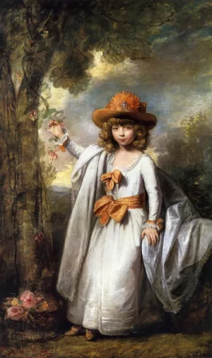 Henrietta Elizabeth Frederica Vane by Gilbert Stuart Oil Painting