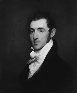 Henry Rice painting by Gilbert Stuart