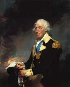 Horatio Gates painting by Gilbert Stuart