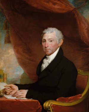 James Monroe by Gilbert Stuart Oil Painting