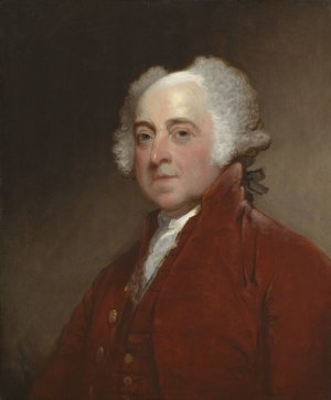 John Adams by Gilbert Stuart Oil Painting