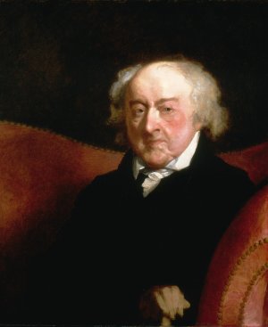 John Adams by Gilbert Stuart Oil Painting
