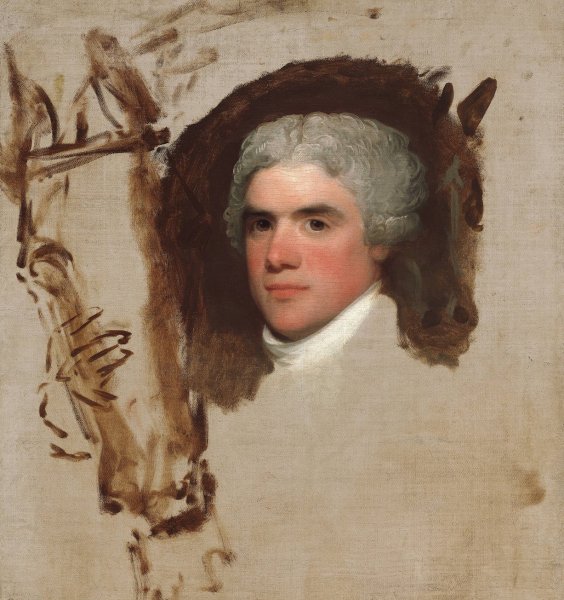 Main Product Photo of John Bill Ricketts  Painting by Gilbert Stuart