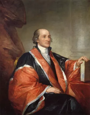 John Jay by Gilbert Stuart Oil Painting