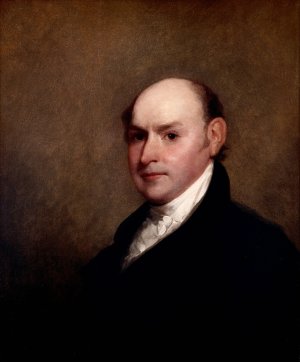 John Quincy Adams by Gilbert Stuart Oil Painting