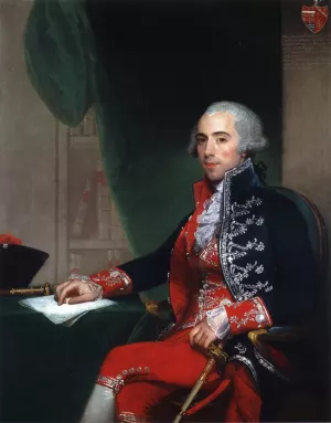 Josef de Jaudenes y Nebot by Gilbert Stuart - Oil Painting Reproduction