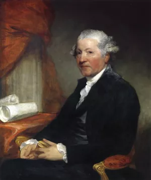 Joshua Reynolds by Gilbert Stuart Oil Painting