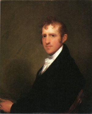 Josiah Quincy Oil painting by Gilbert Stuart