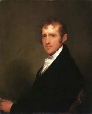 Josiah Quincy Oil painting by Gilbert Stuart