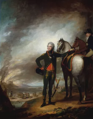 Louis-Marie, Vicomte de Noailles Oil painting by Gilbert Stuart