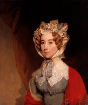 Louisa Catherine Johnson Adams by Gilbert Stuart Oil Painting