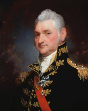 Major-General Henry Dearborn by Gilbert Stuart Oil Painting