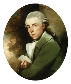 Man in a Green Coat by Gilbert Stuart Oil Painting