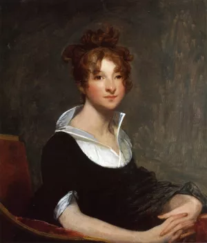 Marcia Burnes Van Ness painting by Gilbert Stuart