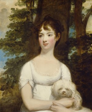 Mary Barry by Gilbert Stuart Oil Painting