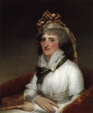 Mary Willing Clymer by Gilbert Stuart Oil Painting