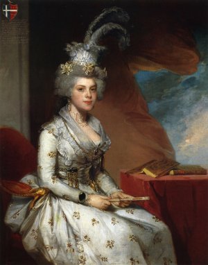 Mathilda Stoughton de Jaudenes Y Nebot Oil painting by Gilbert Stuart