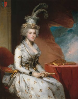 Matilda Stoughton de Jaudenes by Gilbert Stuart Oil Painting
