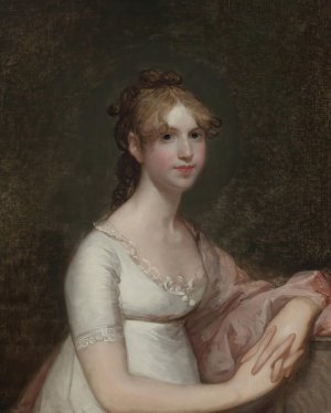 Miss Anna Powell Mason by Gilbert Stuart Oil Painting