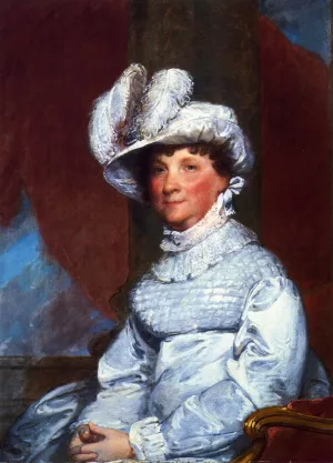 Mrs. Barney Smith by Gilbert Stuart - Oil Painting Reproduction