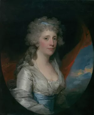 Mrs. Joseph Anthony Jr. Oil painting by Gilbert Stuart