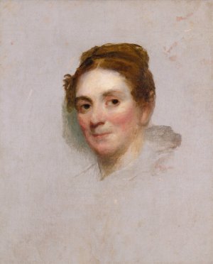 Portrait of a Lady by Gilbert Stuart Oil Painting