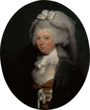 Portrait of a lady by Gilbert Stuart Oil Painting