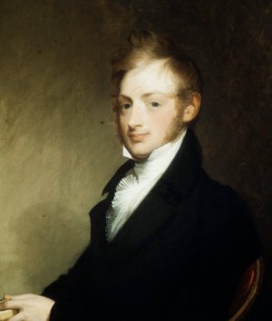 Portrait of Alexander Townsend by Gilbert Stuart Oil Painting