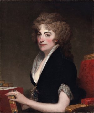 Portrait of Anne Willing Bingham by Gilbert Stuart Oil Painting