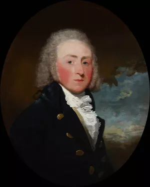 Portrait of Edward Loftus Oil painting by Gilbert Stuart
