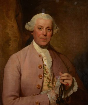 Portrait of Henry Lambert by Gilbert Stuart Oil Painting