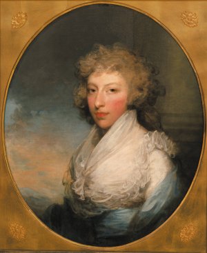 Portrait of Mrs. Gabriel Manigault  by Gilbert Stuart Oil Painting