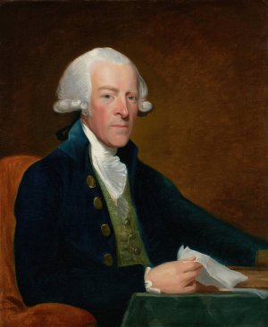 Portrait of the Right Honorable William Brownlow by Gilbert Stuart Oil Painting