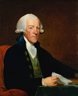 Portrait Of The Right Honorable William Brownlow by Gilbert Stuart Oil Painting