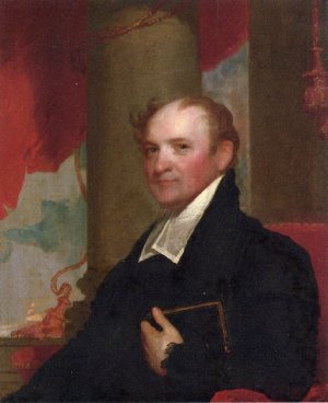 Reverend John Thomas Kirkland Oil painting by Gilbert Stuart