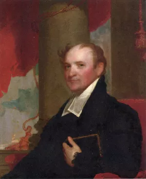 Reverend John Thomas Kirkland Oil painting by Gilbert Stuart