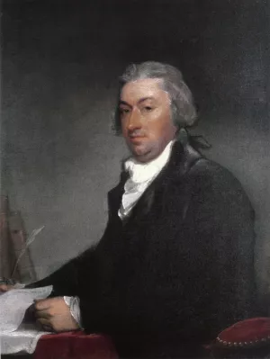 Robert R. Livingston Oil painting by Gilbert Stuart