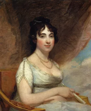 Sarah McKean, Marquesa de Casa Yrujo painting by Gilbert Stuart