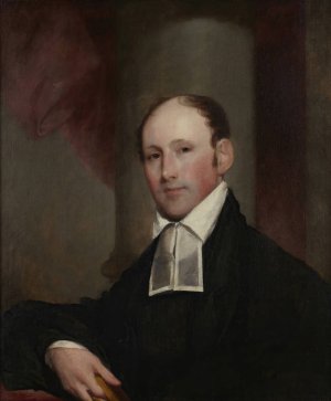 The Rev. Charles Burroughs, DD by Gilbert Stuart Oil Painting