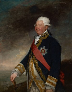 Vice-Admiral Edward Hughes by Gilbert Stuart Oil Painting